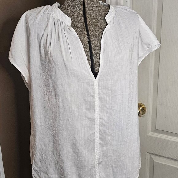 H&M Lightweight Short Sleeve Blouse szL - Picture 2 of 10